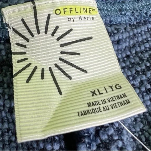 Offline by Aerie blue joggers size XL NWT - Picture 2 of 10